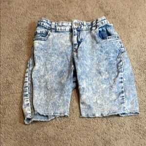 Men's Blue Denim Shorts